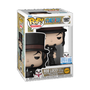 Funko POP! Animation One Piece Rob Lucci with Hattori (Black Suit) Limited Edition Chase + Acrylic Box