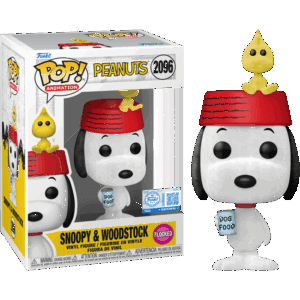 Funko POP! Animation Peanuts Snoopy & Woodstock Edition Limitée Floquée
