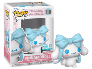 Funko POP! Hello Kitty and Friends - Cinnamoroll with Blue Bow Limited Edition Supreme 9500 Pieces
