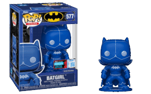 Funko POP! Heroes Batman - Batgirl (Blueprint Deco Blue) Limitierte Auflage Fall Convention 2025 - 2010 Stück + Acrylbox