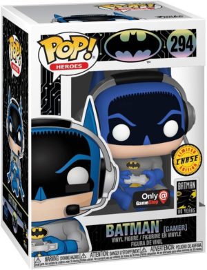 Funko POP! Heroes Batman - Batman (Gamer) Limited Edition Chase GameStop + Acrylbox