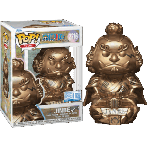 Funko POP! Plus Animation One Piece 25th Anniversary Jinbe (Bronze Statue) Limited Edition + Acrylic Box