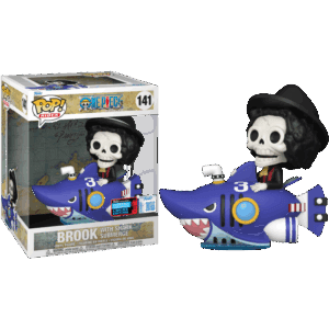 Funko POP! Rides Deluxe Animation One Piece Brook with Shark Submerge Limited Edition Fall Convention 2025
