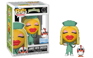 Funko POP! Television The Muppets Janice with Chicken Edition Limitée