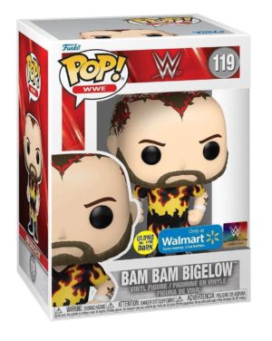 Funko POP! WWE Bam Bam Bigelow Edition Limitée Phosphorescente Walmart