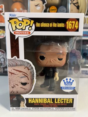 Funko POP! Movies Das Schweigen der Lämmer Hannibal Lecter as Guard (Bloody) Limitierte Auflage - Unvollkommene Box