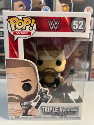 Funko POP! WWE Triple H (Skull King) - Boîte Imparfaite