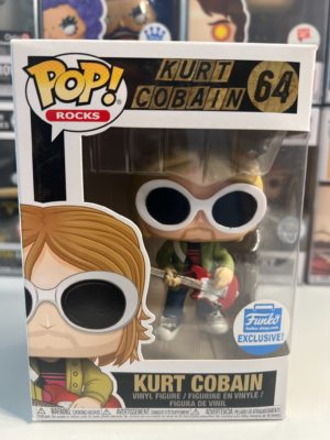 Funko POP! Rocks Nirvana Kurt Cobain (Sunglasses) Edition Limitée - Boîte Imparfaite