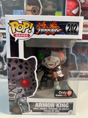 Funko POP! Games Tekken - Armor King Limitierte Auflage GameStop - Unvollkommene Box