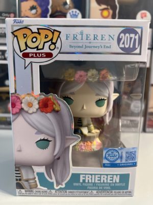 Funko POP! Plus Animation Frieren Beyond Journey's End Frieren with Flower Crown Edition Limitée - Boîte Imparfaite