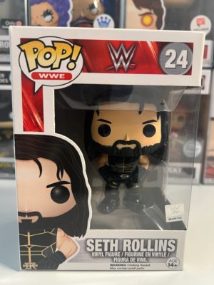 Funko POP! WWE Seth Rollins (Black Clothes) - Boîte Imparfaite