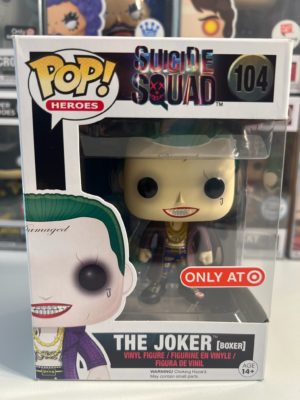 Funko POP! Heroes Suicide Squad The Joker (Boxer) Limited Edition Target - Imperfect Box