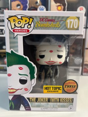 Funko POP! Heroes DC Comics Bombshells The Joker (With Kisses) Edition Limitée Chase Hot Topic - Boîte Imparfaite