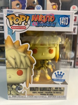 Funko POP! Animation Naruto Shippuden Minato Namikaze (Nine Tail Chakra Mode) Limitierte Auflage - Unvollkommene Box