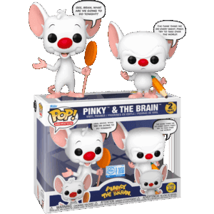 Funko POP! 2-Pack Animation Pinky and The Brain - Pinky & The Brain Edition Limitée Phosphorescente