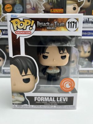 Funko POP! Animation Attack on Titan Formal Levi Limitierte Auflage Crunchyroll - Unvollkommene Box