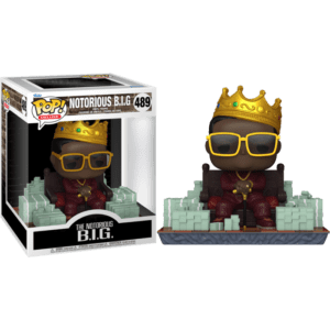Funko POP! Deluxe Rocks The Notorious B.I.G. (Money Throne) 15cm