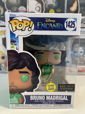 Funko POP! Disney Encanto Bruno Madrigal (with Prophecy) Phosphoreszierend Limitierte Auflage BoxLunch - Unvollkommene Box
