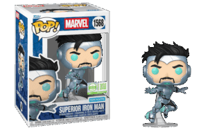 Funko POP! Marvel Superior Iron Man Edition Limitée Ultra 5000 Pièces + Boîte Acrylique