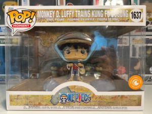 Funko POP! Moment Animation One Piece Monkey D. Luffy Trains Kung Fu Dugong Limited Edition Crunchyroll - Imperfect Box