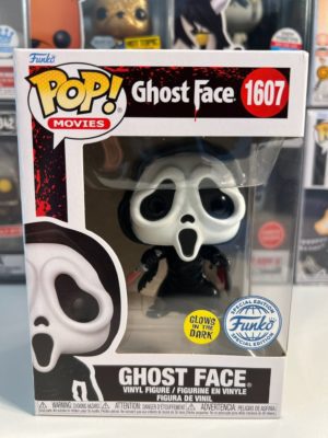 Funko POP! Movies Ghost Face - Ghost Face Edition Limitée Phosphorescente - Boîte Imparfaite