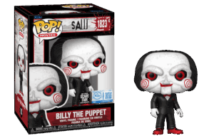 Funko POP! Movies Saw - Billy the Puppet (Glitter Shoes) Limitierte Auflage Hot Topic Scare Fair 2025