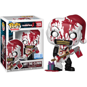 Funko POP! Movies Terrifier 3 - Art The Clown with Axe Edition Limitée