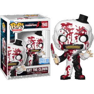 Funko POP! Movies Terrifier 3 - Art The Clown with Knife (Bloody) Edition Limitée