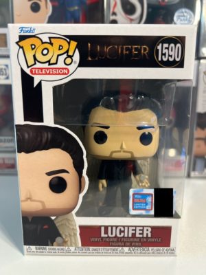 Funko POP! Television Lucifer - Lucifer Morningstar with Angel Wings Limitierte Auflage Fall Convention 2024 - Unvollkommene Box