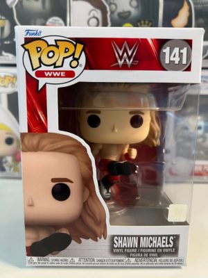 Funko POP! WWE Shawn Michaels (Sweet Chin Music) - Boîte Imparfaite