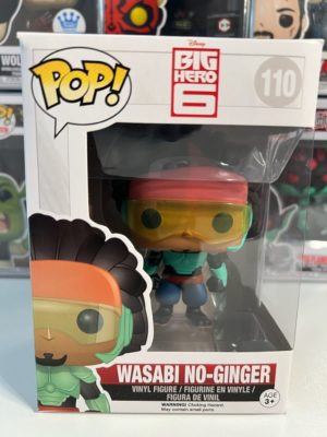 Funko POP! Movies Les Nouveaux Héros Wasabi No-Ginger - Boîte Imparfaite