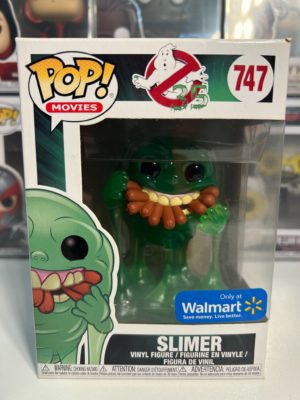 Funko POP! Movies Ghostbusters – Die Geisterjäger Slimer (Hot Dogs) Limitierte Auflage Walmart - Unvollkommene Box