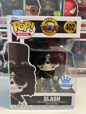 Funko POP! Rocks Guns N' Roses Slash (Skeleton) Edition Limitée - Boîte Imparfaite
