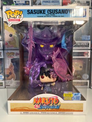Funko POP! Animation Naruto Shippuden Sasuke (Susano'o) 22.4cm Edition Limitée Summer Convention 2025 - Boîte Imparfaite