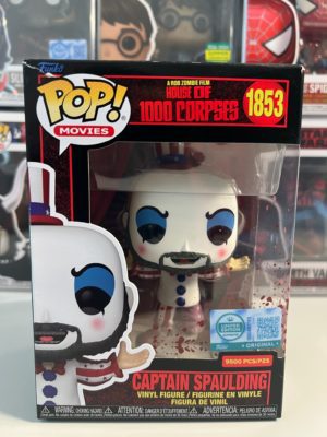 Funko POP! Movies House of 1000 Corpses Captain Spaulding Edition Limitée Supreme 9500 Pièces - Boîte Imparfaite