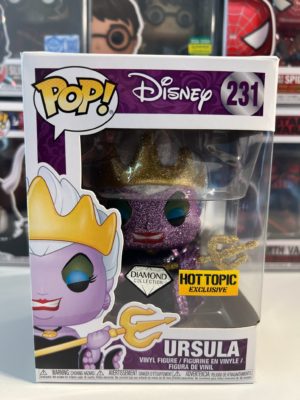 Funko POP! Disney La Petite Sirène Ursula Diamond Edition Limitée Hot Topic - Boîte Imparfaite