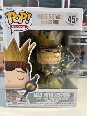 Funko POP! Premium Books Where the Wild Things Are - Max with Scepter - Imperfect Box