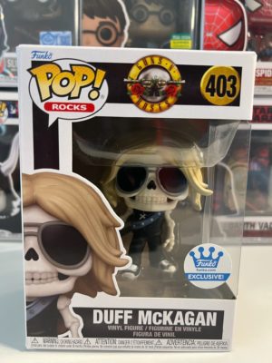 Funko POP! Rocks Guns N' Roses Duff McKagan (Skeleton) Edition Limitée - Boîte Imparfaite