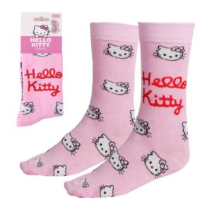 Hello Kitty socks for adults Pink