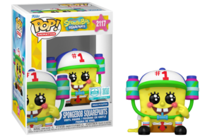Funko POP! Animation Bob l'Eponge Spongebob Squarepants (Drink Hat) Edition Limitée Supreme 9500 Pièces