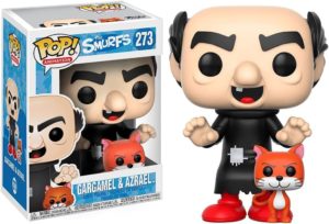 Funko POP! Animation Les Schtroumpfs Gargamel & Azrael + Boîte Acrylique