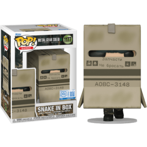 Funko POP! Games Metal Gear Solid Delta Snake Eater - Snake in Box Edition Limitée