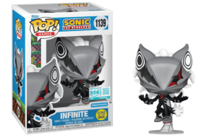 Funko POP! Games Sonic the Hedgehog Infinite Edition Limitée Phosphorescente Supreme 9500 Pièces