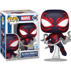 Funko POP! Marvel Spider-Man Miles Morales (Vibranium Suit) Edition Limitée Winter Convention 2025