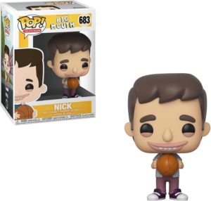 Funko POP! Television Big Mouth Nick + Acrylic Box