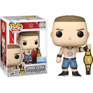 Funko POP! WWE John Cena with Spinner Championship Belt Edition Limitée