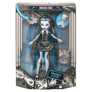 Monster High poupée Reel Drama Frankie Stein en Noir et Blanc