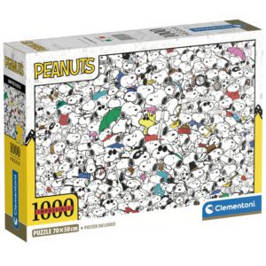 Puzzle Clementoni Impossible Snoopy 1000 Pièces