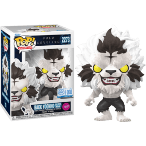Funko POP! Animation Solo Leveling Baek Yoonho (Silver Mane) Edition Limitée Floquée Chase