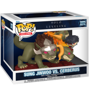 Funko POP! Deluxe Animation Solo Leveling Sung Jinwoo Vs. Cerberus